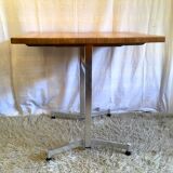 Table bistrot moderniste années 60/70