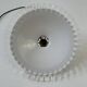 Vintage 25 cm opaline notched suspension