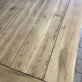 Solid oak farmhouse table