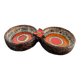 Vintage 1970s glazed ceramic trinket tray