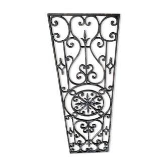 Cast iron door grid