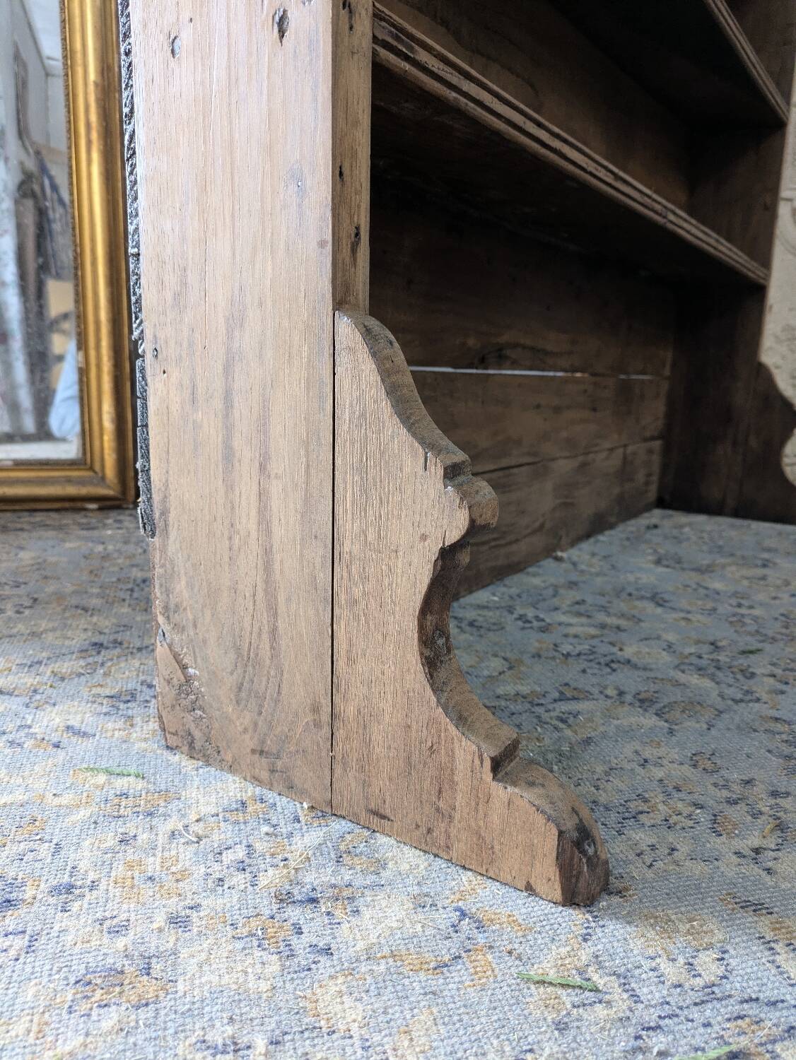 Oak shelf
