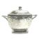 Sugar bowl, Art Nouveau, silver-plated brass, Bracia Buch, Poland, early 20th century