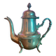 Hallmarked silver metal teapot