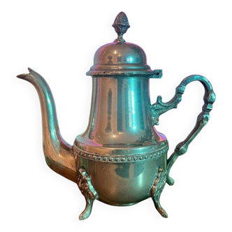 Hallmarked silver metal teapot