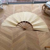 Rattan fan