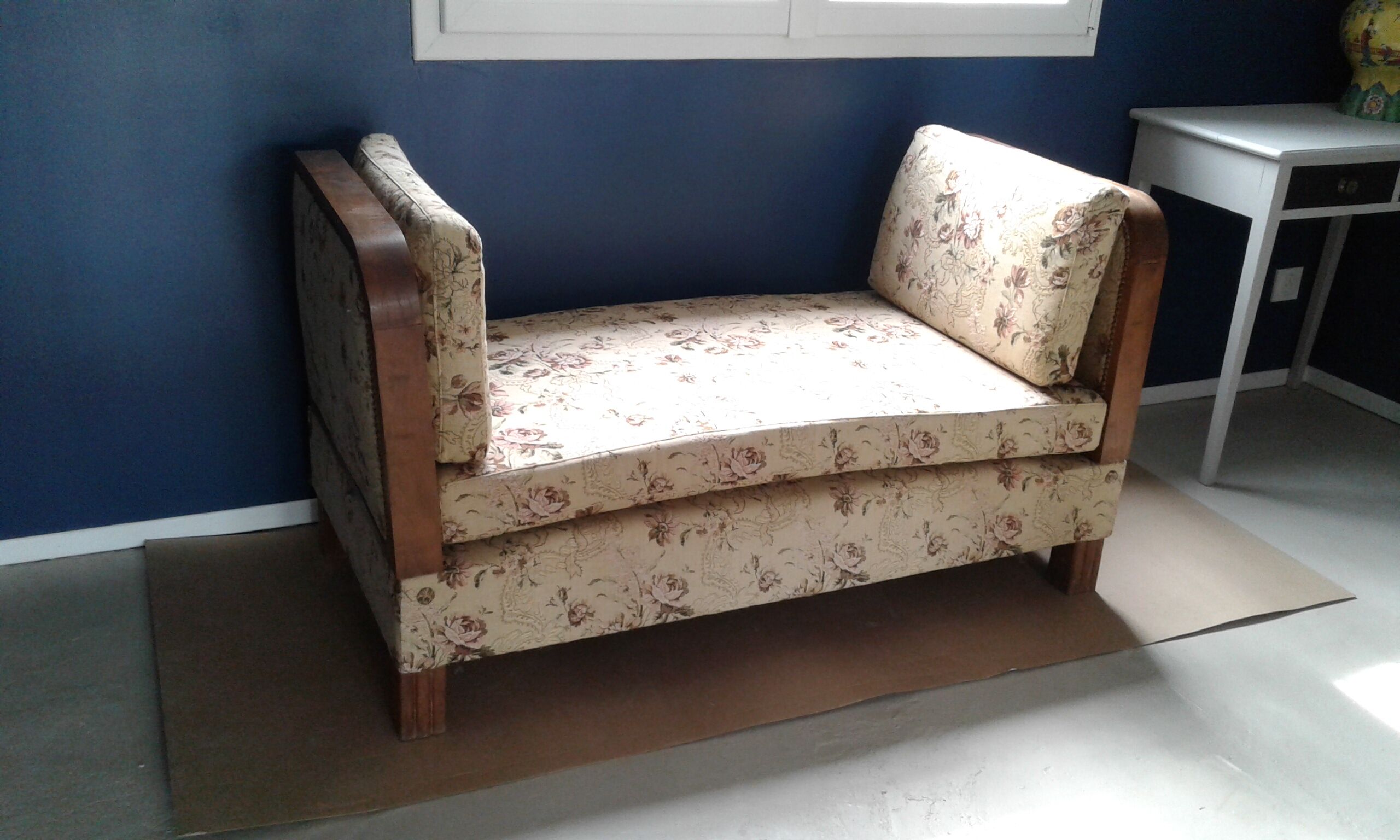 Bench art deco, convertible