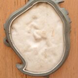 Empty decorative pocket art nouveau 1900