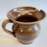 PITCHER in Vintage Enameled STONEWARE