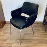 Fauteuil noir vintage
