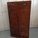 Notary furniture - double curtain binder in oak 2 columns