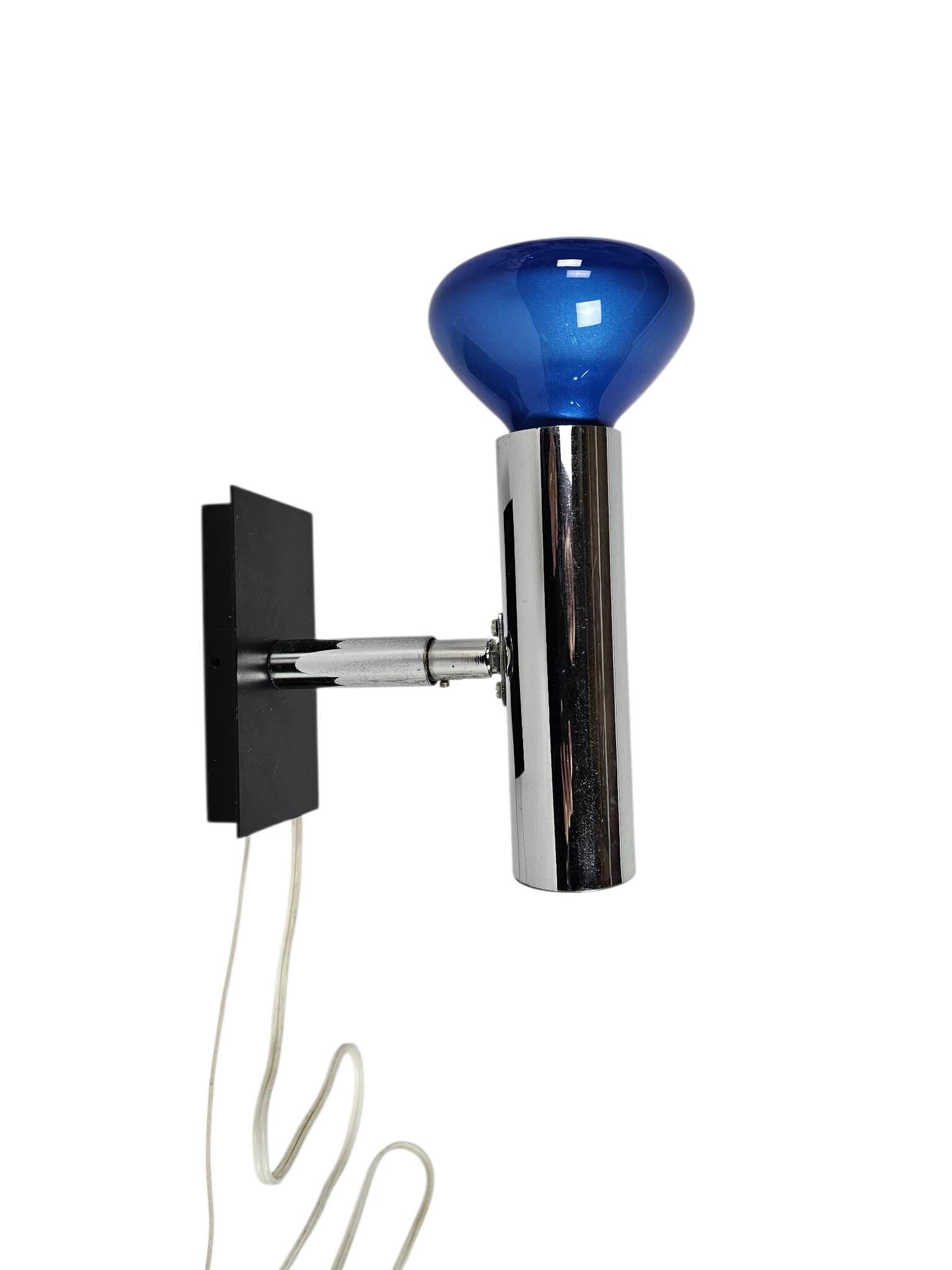 Dutch OMI - Koch & Lowy - Space Age - wall spotlight - chrome - metal - 3rd