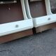Pair of space age L50 bedside tables
