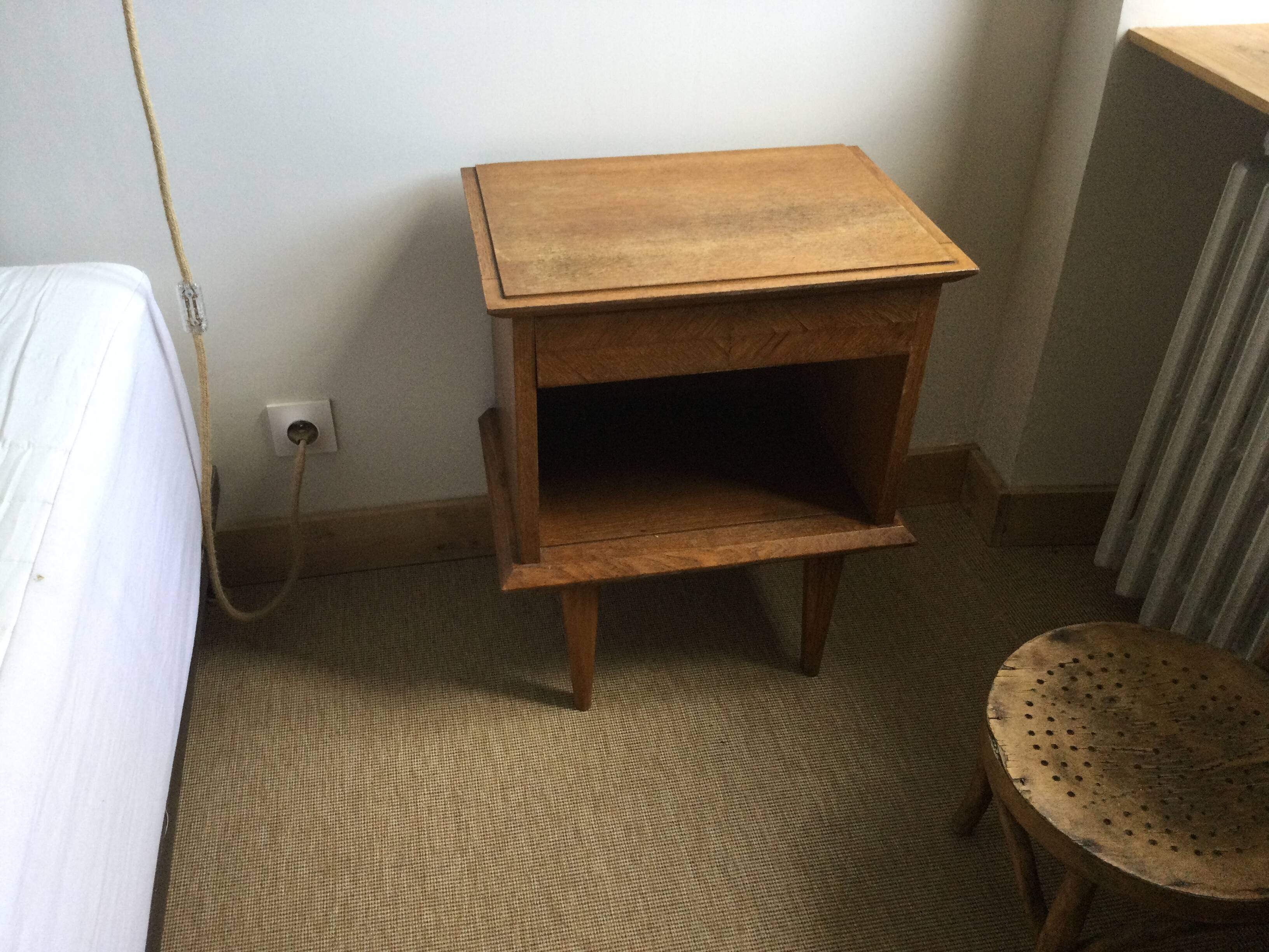 1950s bedside table
