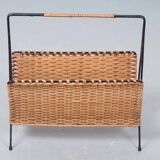 Rattan Magazine Holder