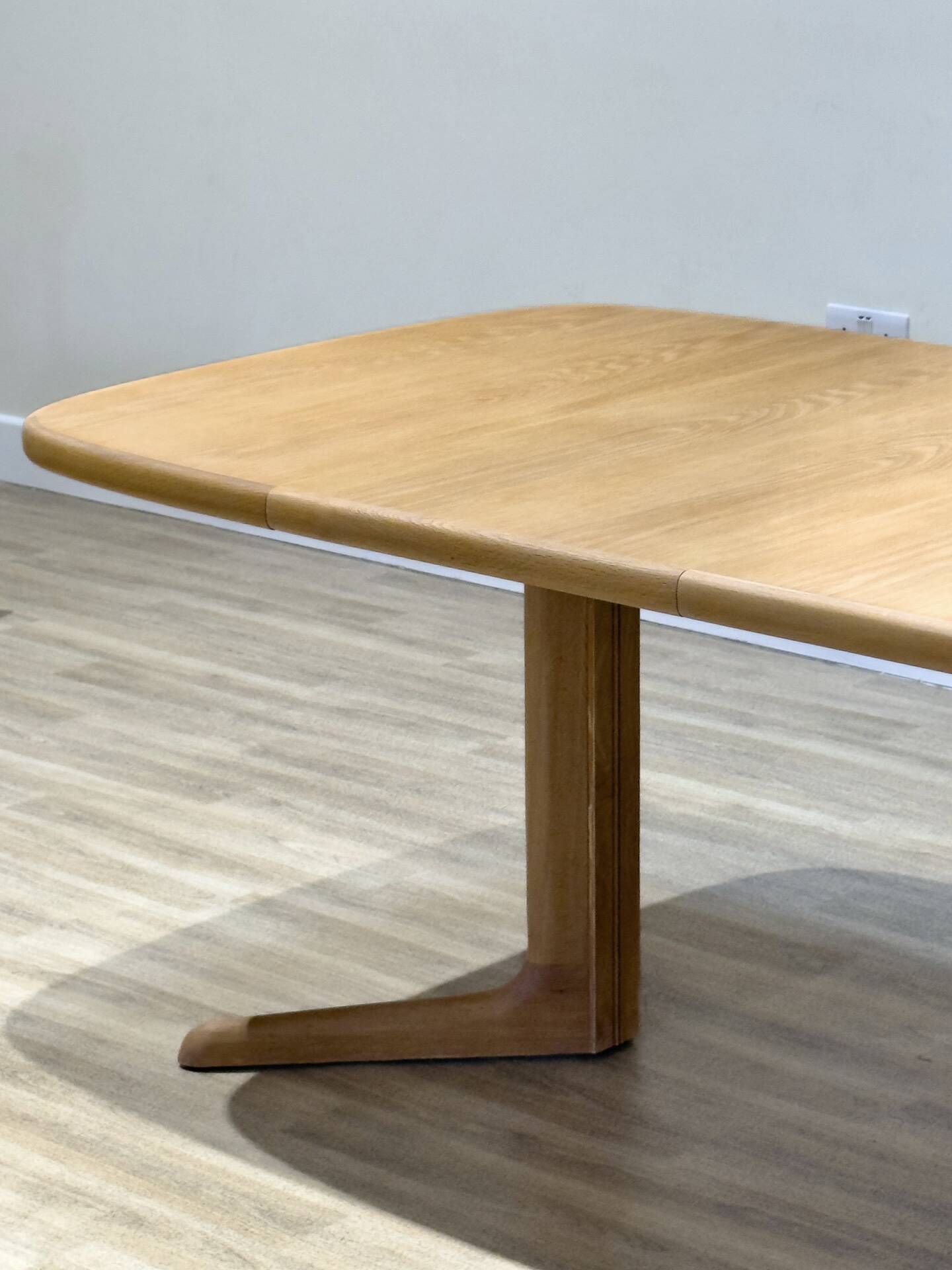 Danish Double Extending Oak Dining Table by Skovby, 1960s