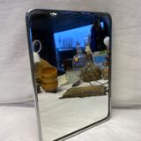 Metal barber mirror 24x18m