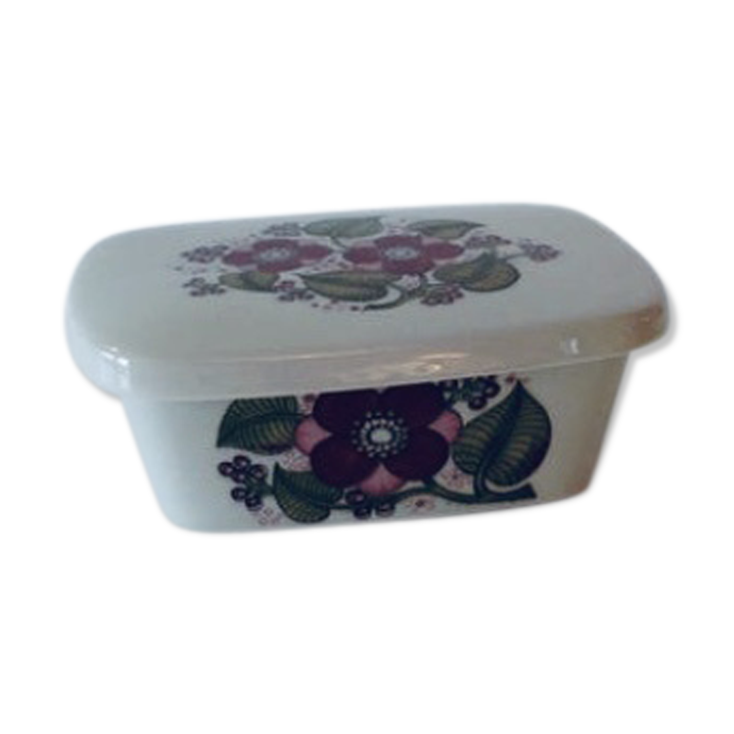Scandinavian vintage butter dish