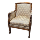 French Empire Bergère with Swan Necks
