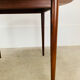Table ronde scandinave en teck, 1960