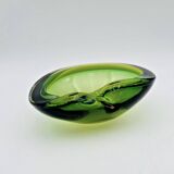 Green Murano Glass Ashtray