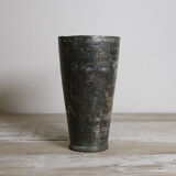 Antique brass lassi glass