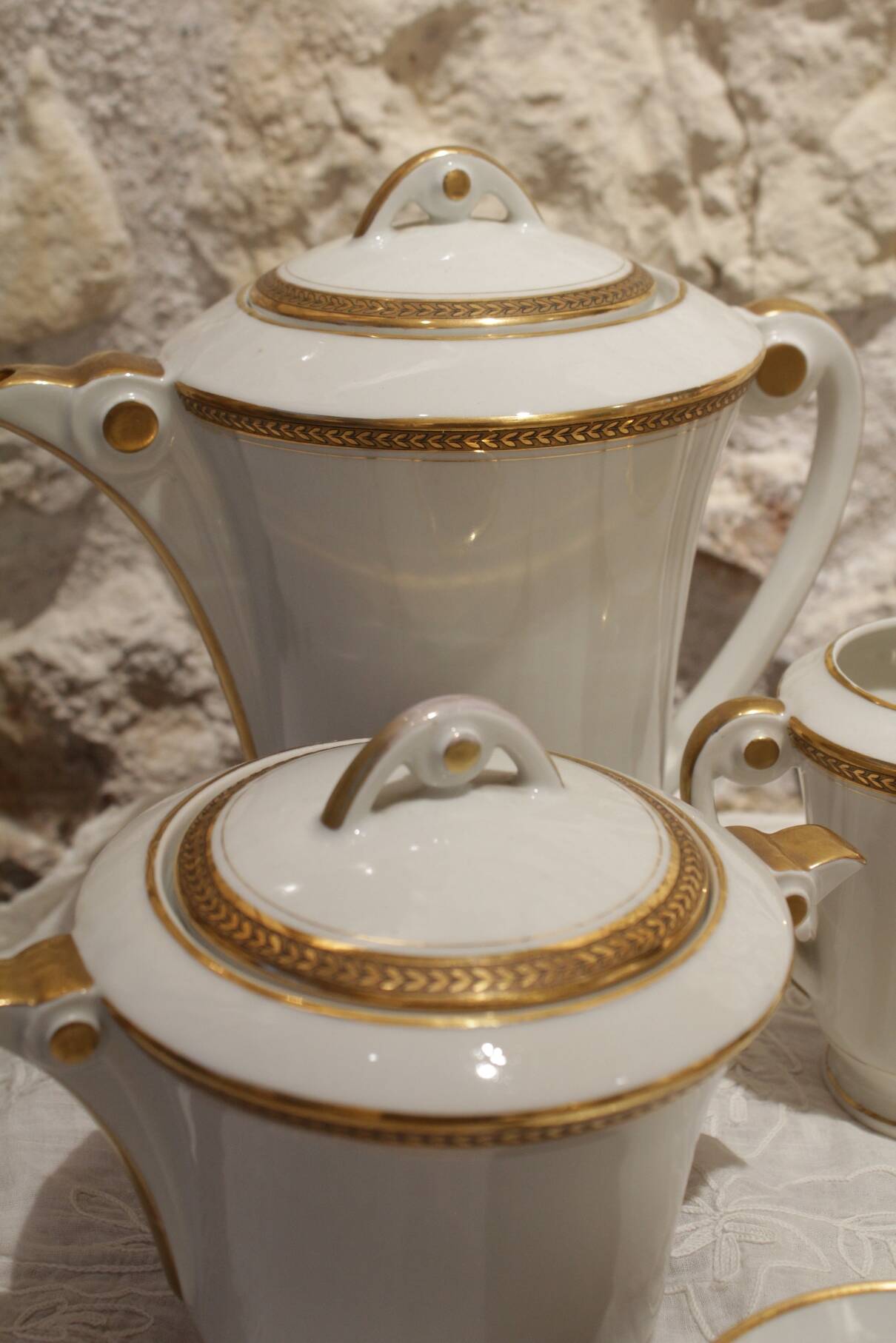 Limoges porcelain tea or coffee service circa 1950
