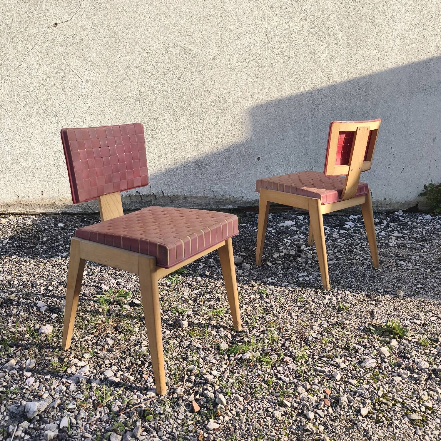 Paire de chaises Art Déco/ Moderniste