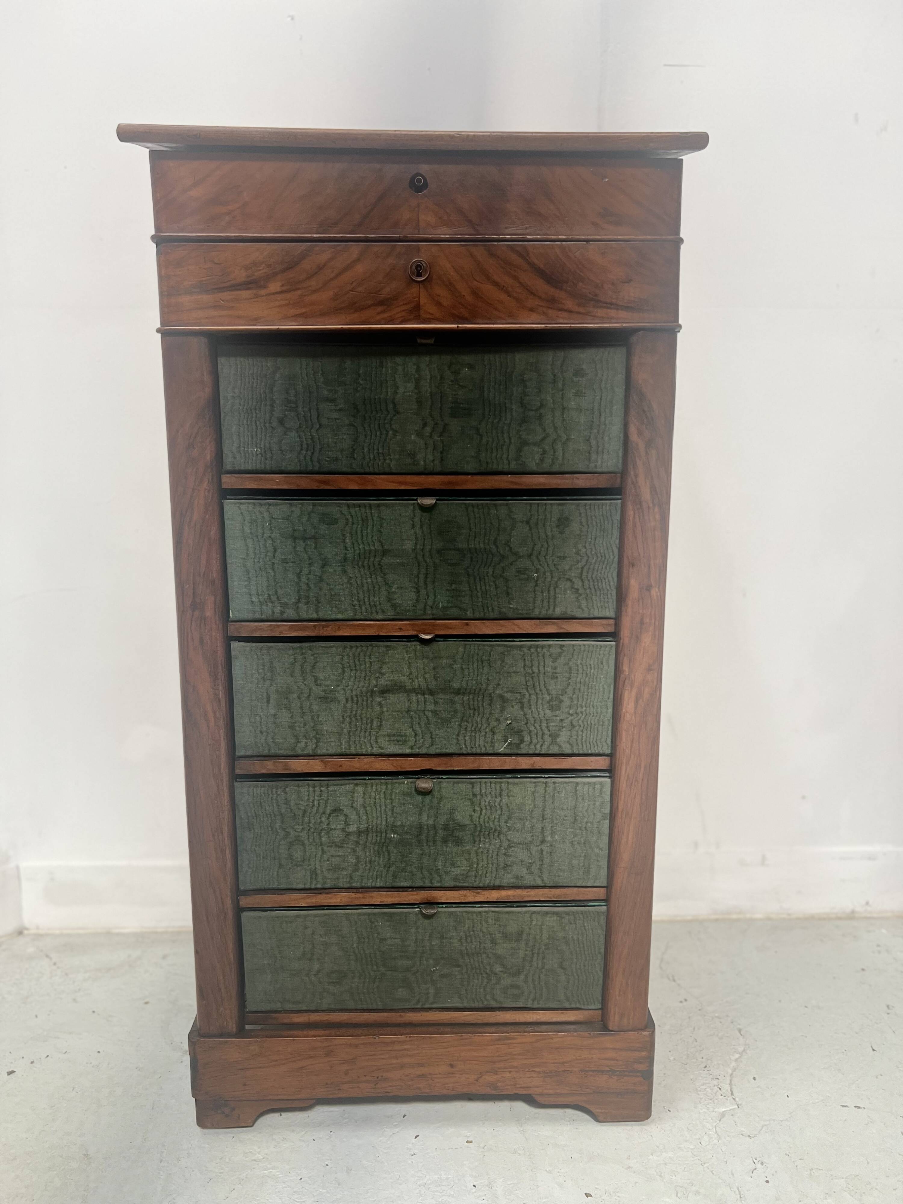 Old 19th century notary's clerk's desk