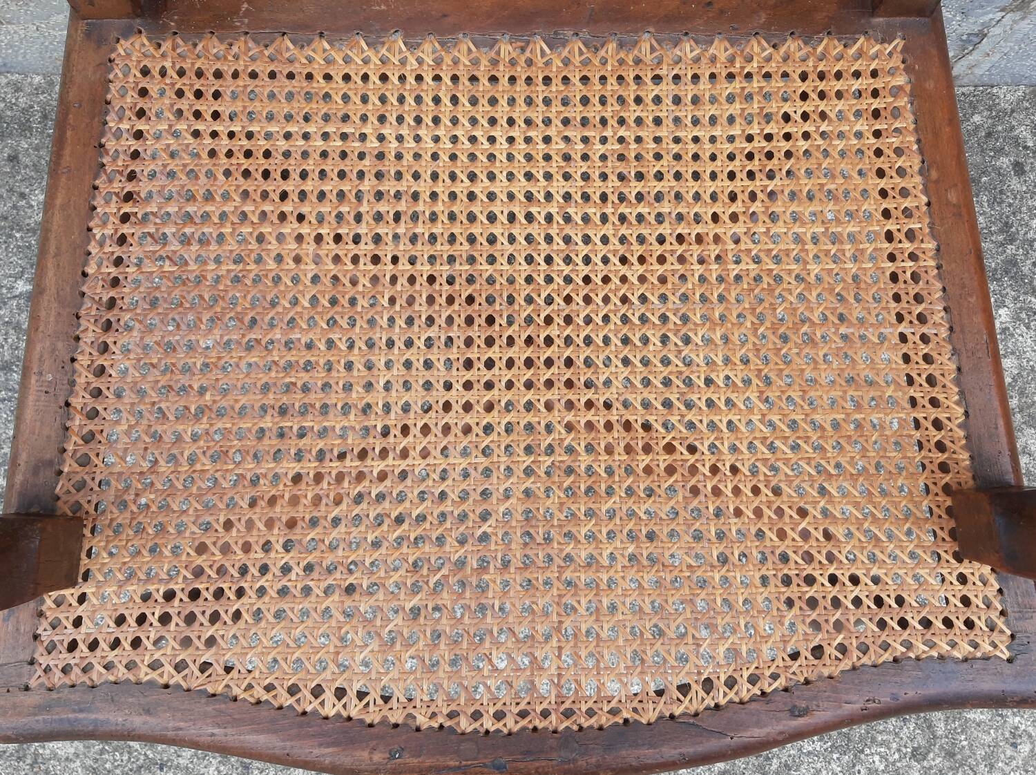 Fauteuil canné, 18ème siècle
