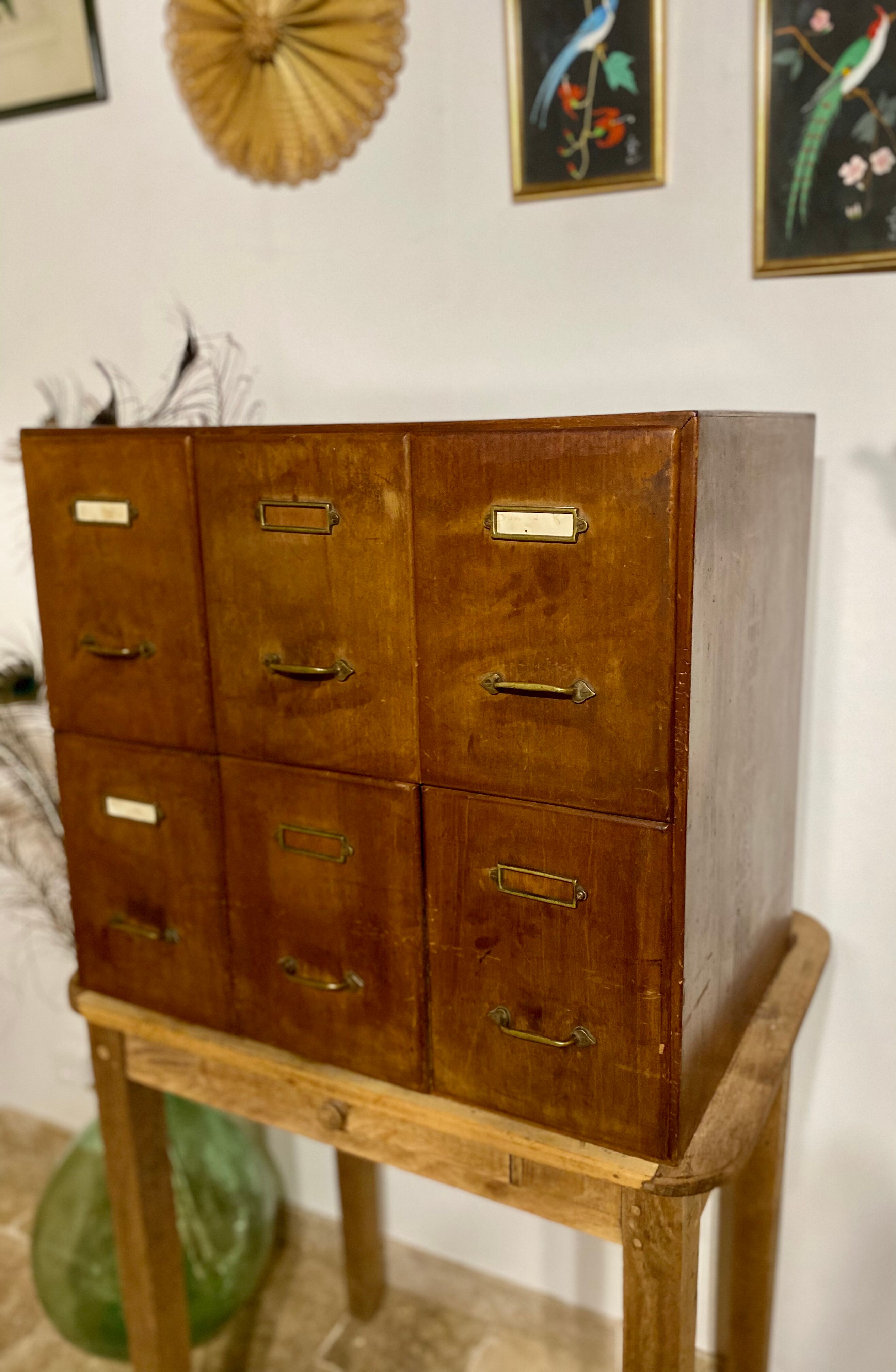 Meuble de métier 6 tiroirs
