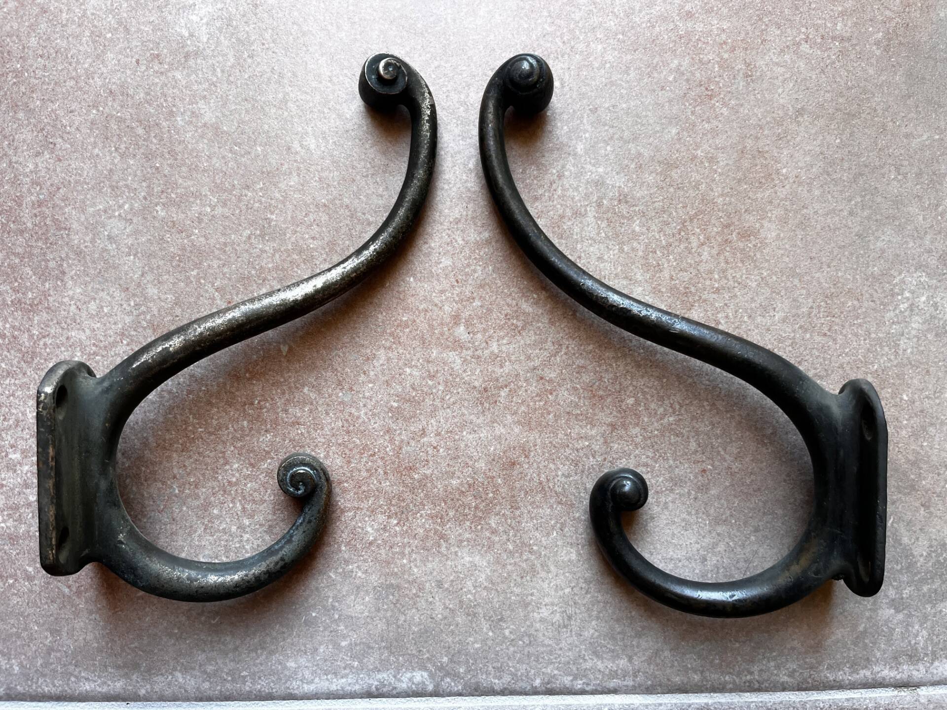 Old coat hooks