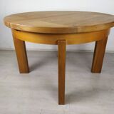 Renewed elm round table