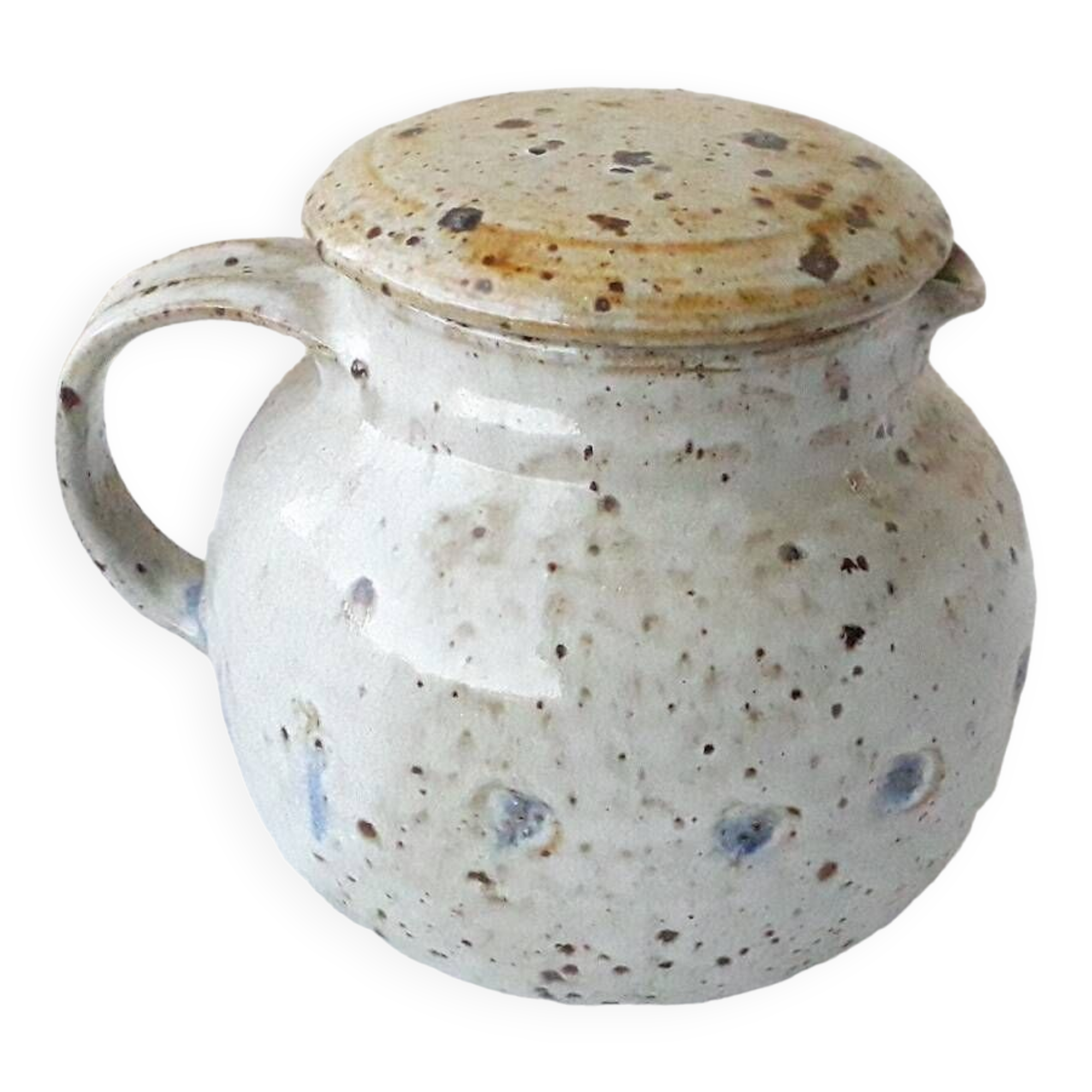 Pyrite stoneware pitcher