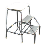 Vintage Metal Stool, 1980s