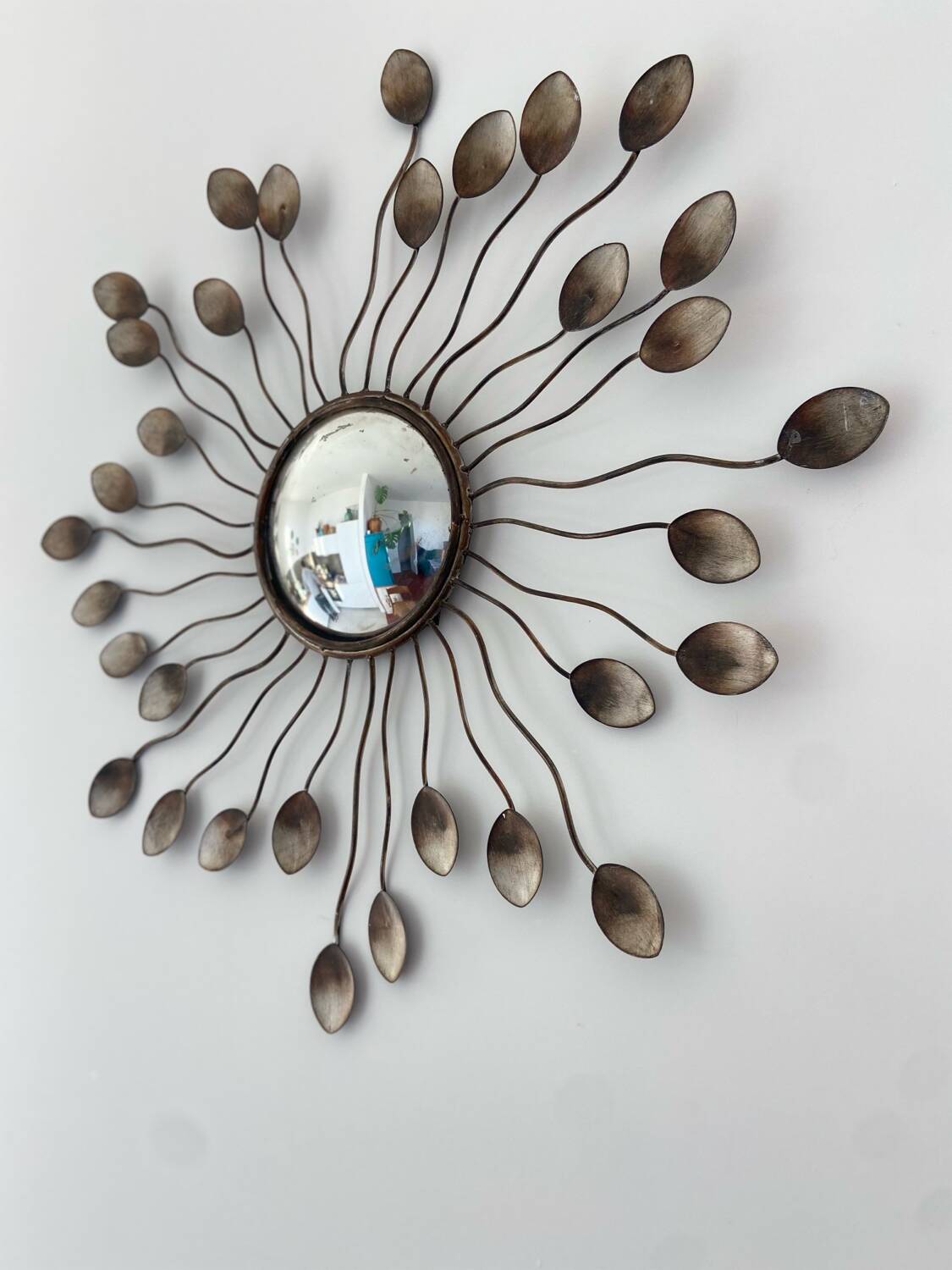 Vintage witch mirror