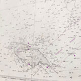 Map west coast France from Belle île to Ile D'Yeu