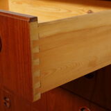 Vintage Danish chest of drawers | Teak | 6 drawers | 110 cm