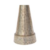 Bougeoir pour une bougie en métal argenté, Danemark, années 1970.