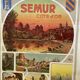 Original poster chemin de fer plm - semur en auxois, henri polard