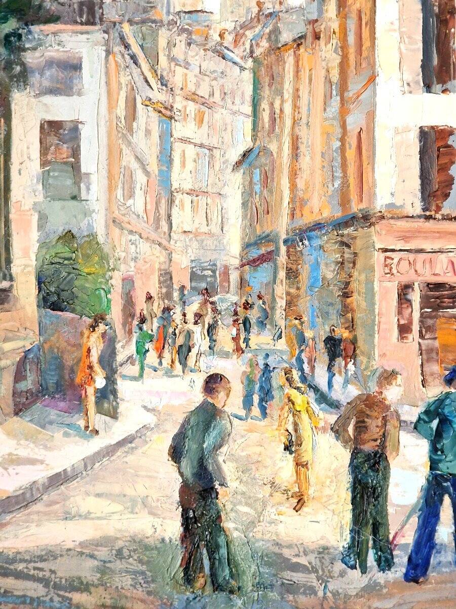 Tableau Montmartre by J. Arnaldi