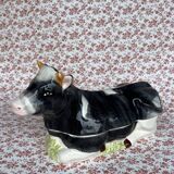 Terrine barbotine vache Michel Gaudant vintage