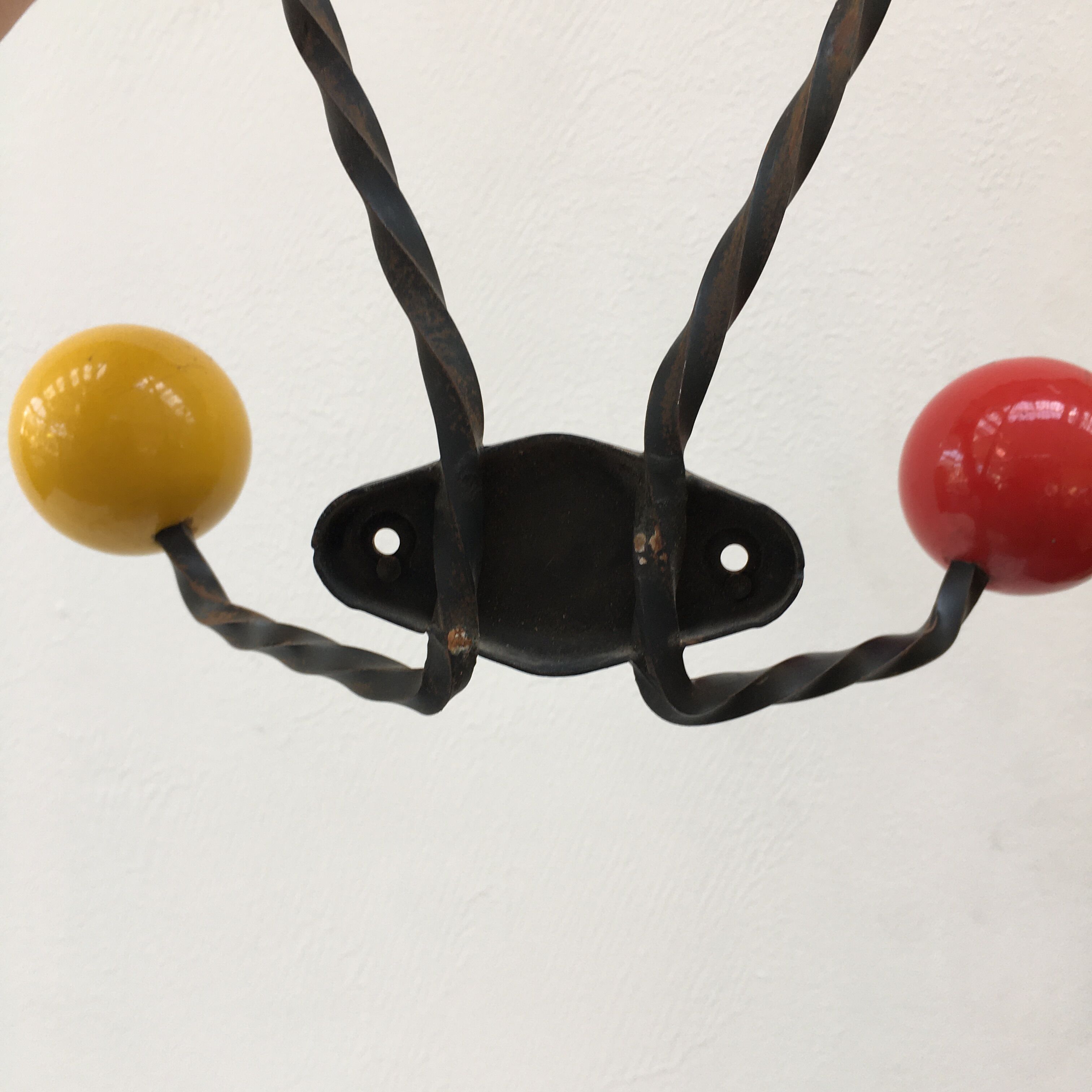 Wall coat rack 60s