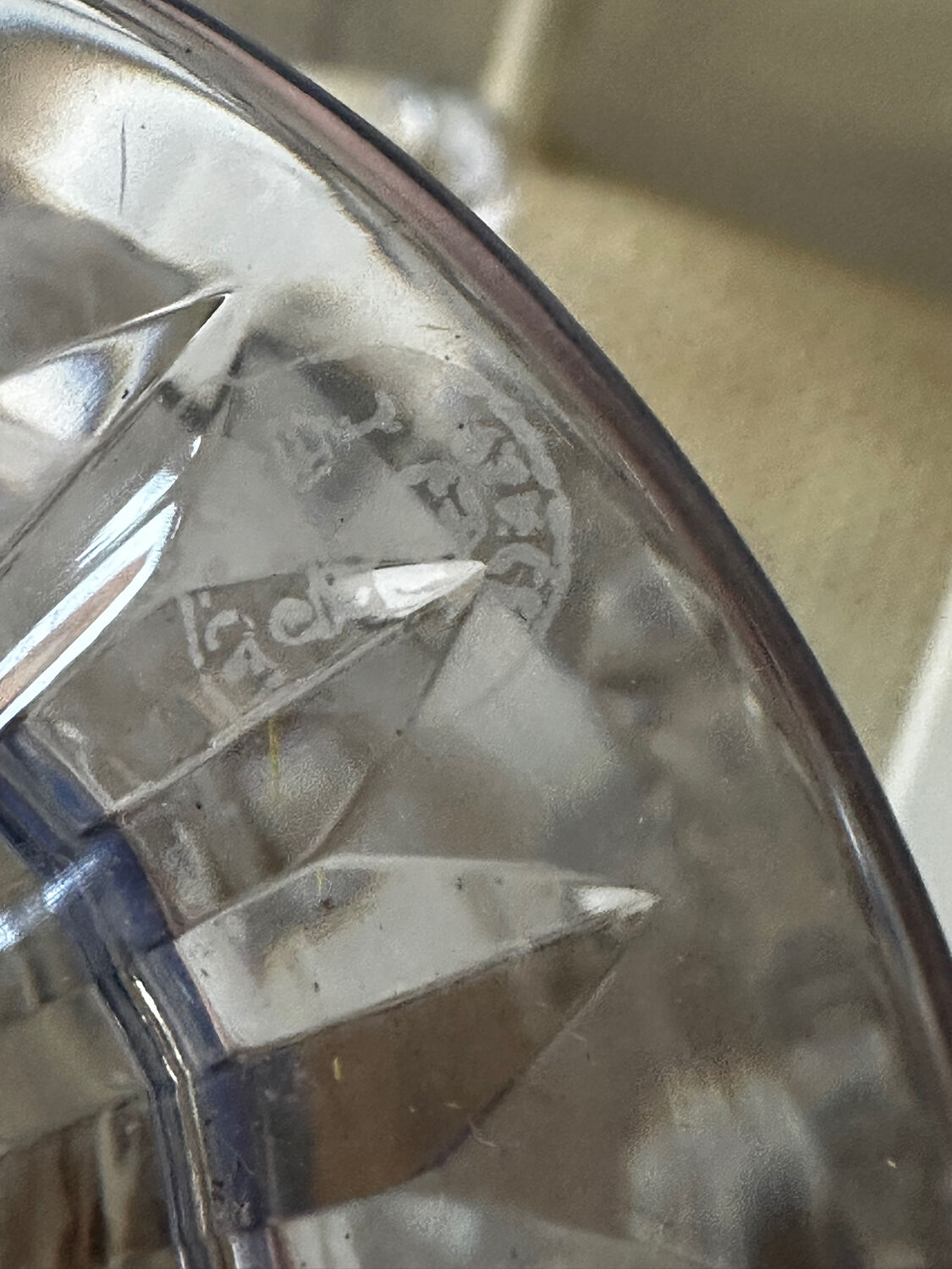 Baccarat Crystal Wine Carafe Model Epron stamped