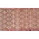 Vintage Turkish handmade rug 130x316 cm