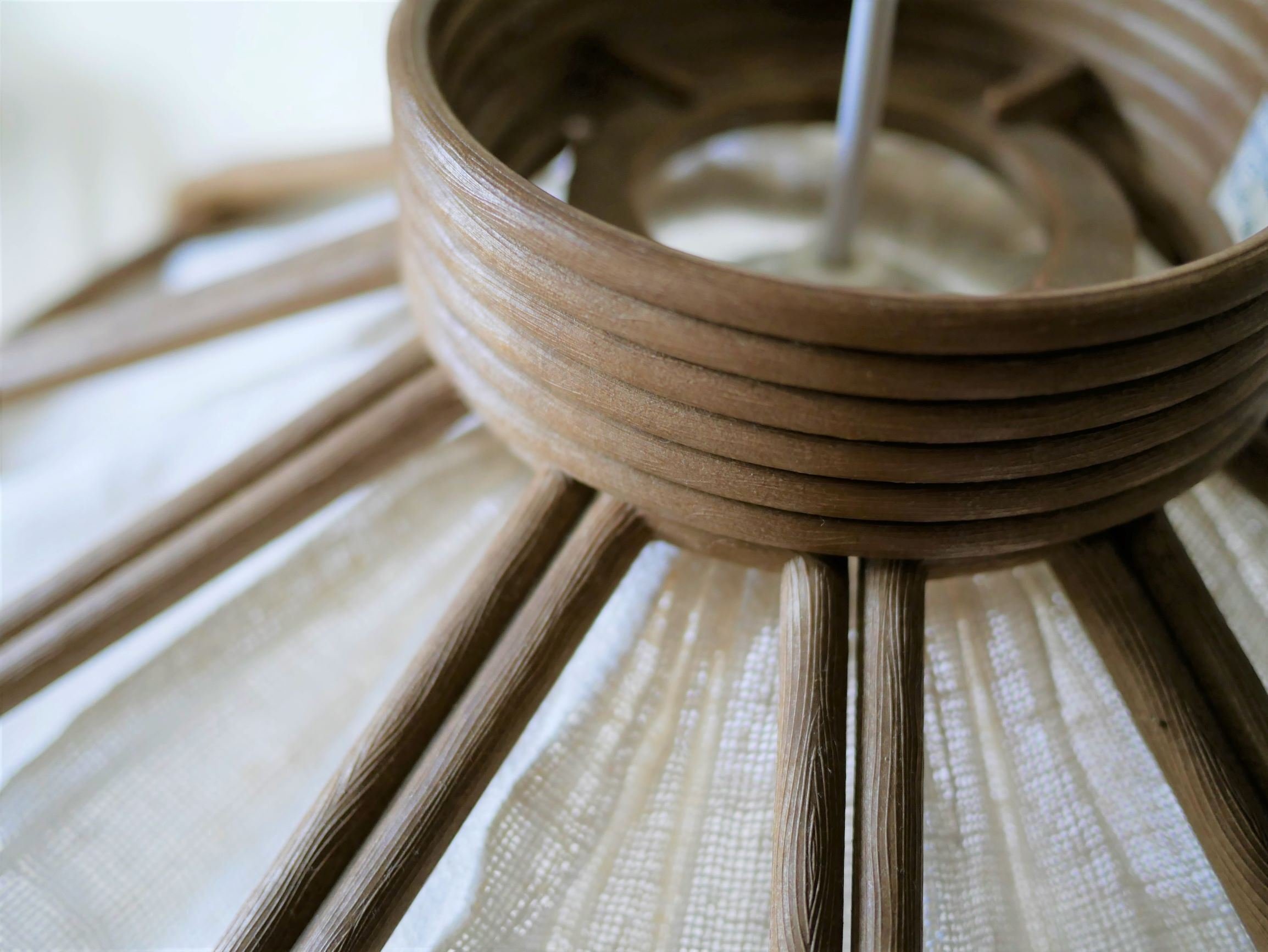 Vintage rattan imitation  hanging