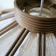 Vintage rattan imitation  hanging