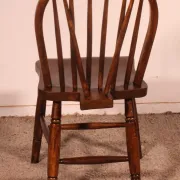 Série De 6 Chaises Windsor Du 19° Siècle
