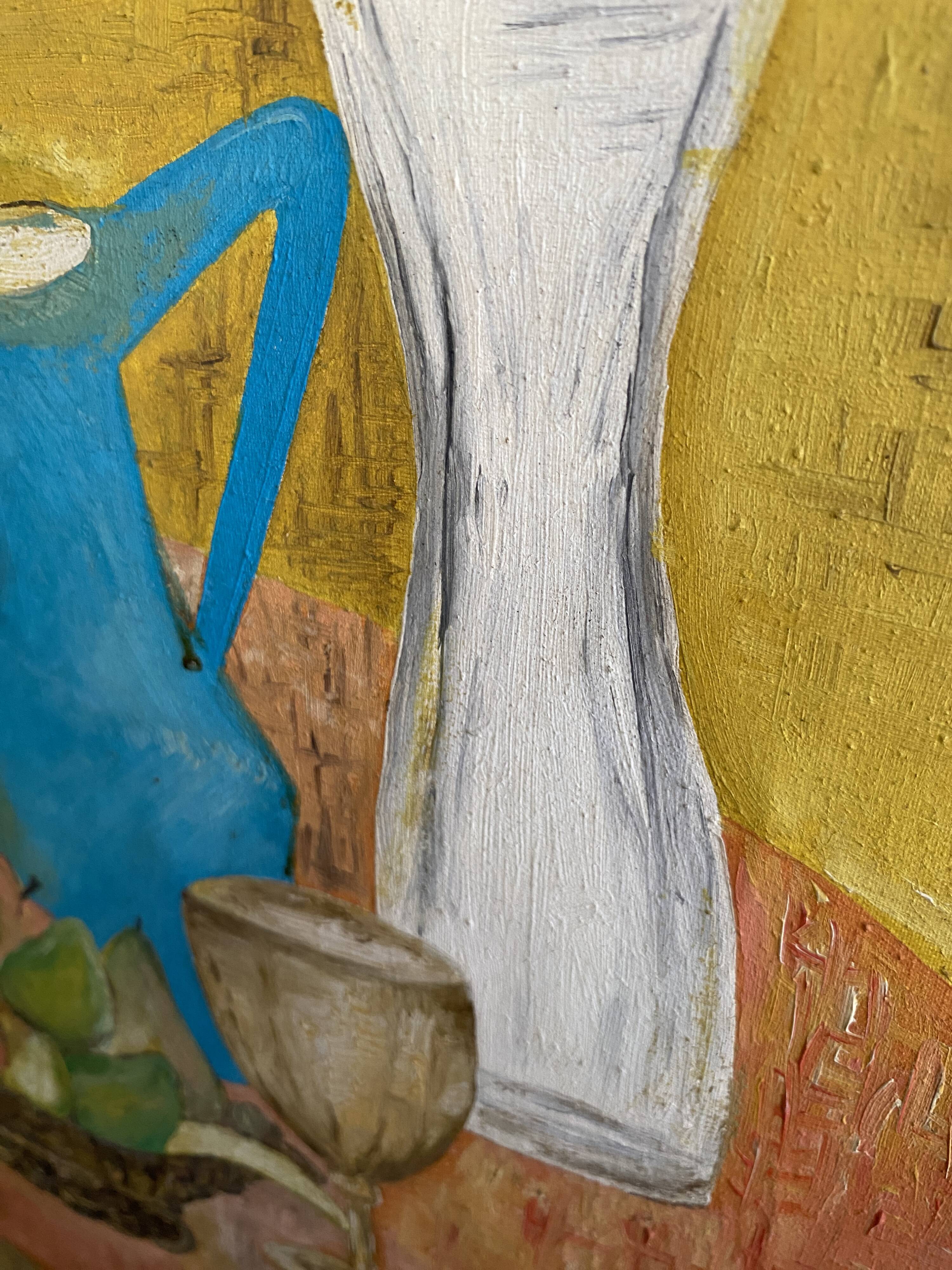 Oil on canvas still life