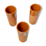 Ensemble de 3 vases en terre cuite